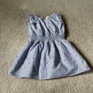Hatley striped and polka dot dress 3T